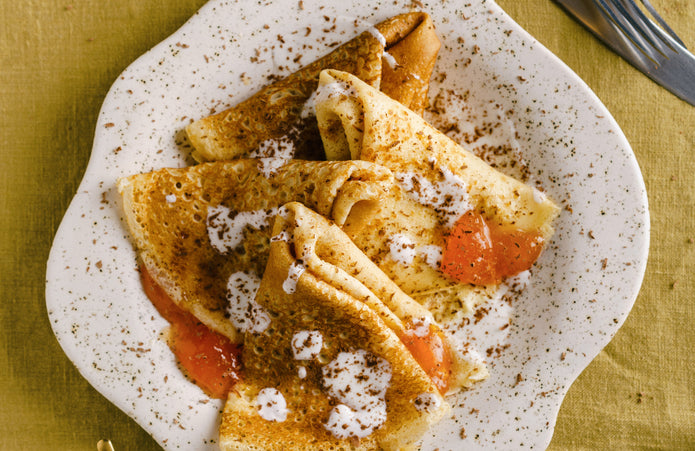 Browned Butter Sour Cream Konfiti Krepe Recipe
