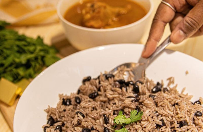 Diri Ak Pwa Nwa I Black Beans and Rice | Cuisine Lakay Lola