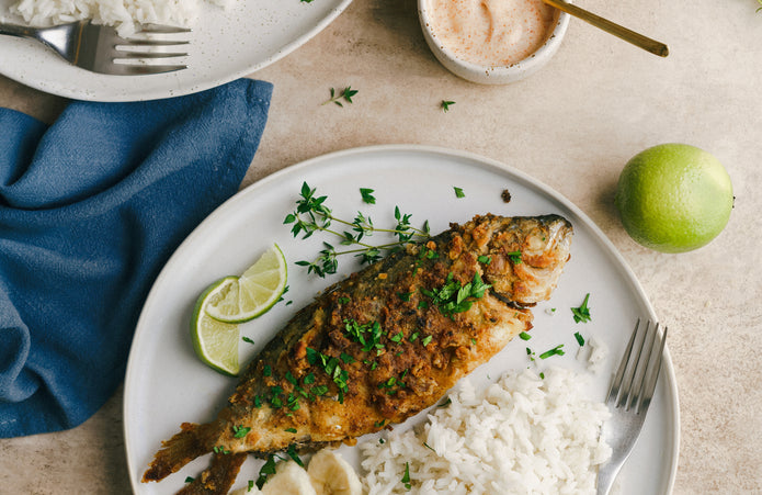 Breaded Floured Fish Recipe